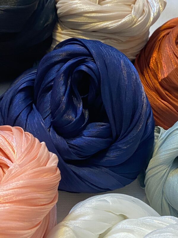 Plain Silk Hijab - Image 2