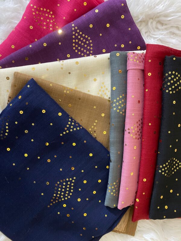 Turkish Lawn Sequins Hijab